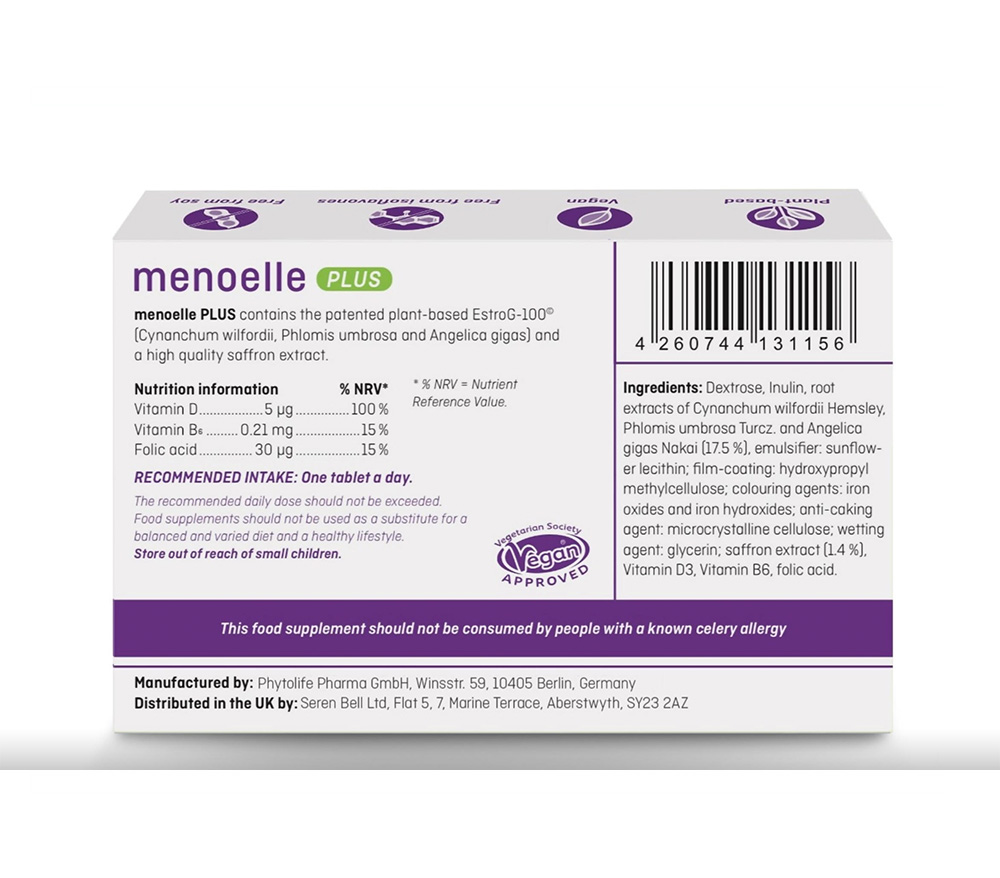 1 menoelle® PLUS tablets bundle of 1 month