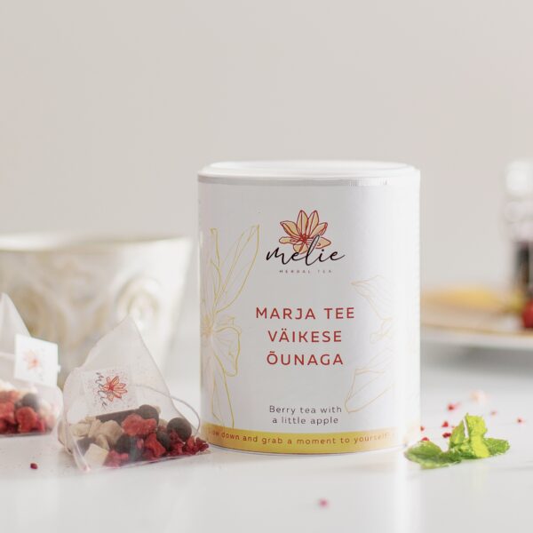 Berry tea with a little apple